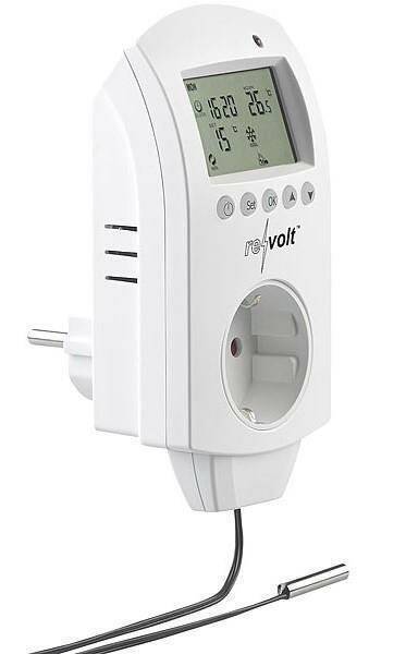 Thermostat digital mit 2m Fühlerleitung